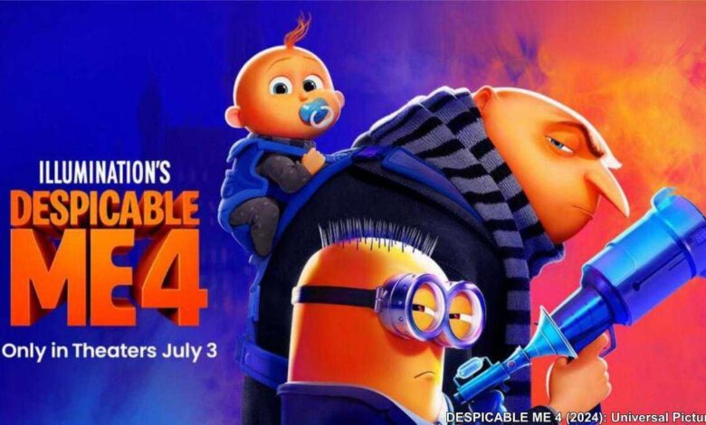 Despicable Me 4 Cartoon Move